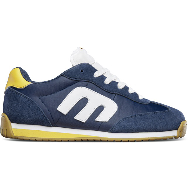 Etnies LO-CUT CB Sneakers Heren Wit/Geel/Donkerblauw BE-VCGWYM